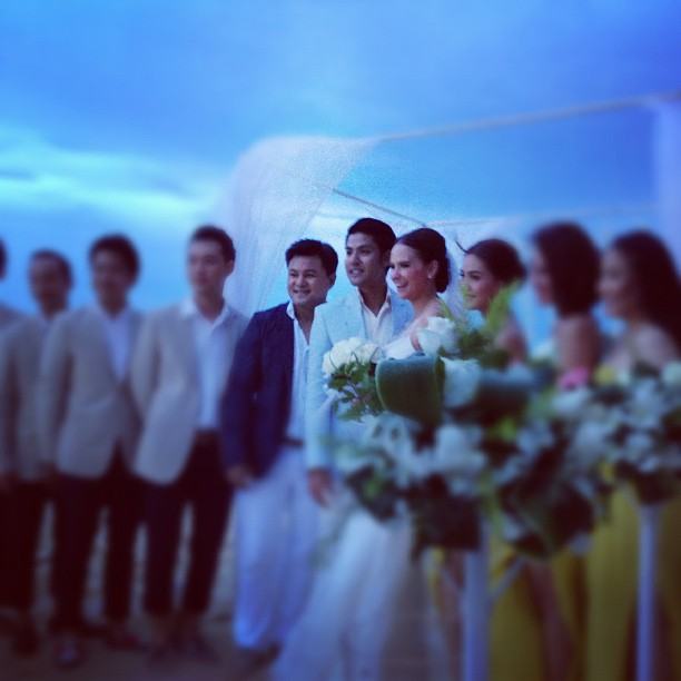 สุดชื่นมื่น! งานฉลองวิวาห์ ภูริ-แอน ที่เกาะนาคาน้อย เพื่อนพ้องคับคั่ง