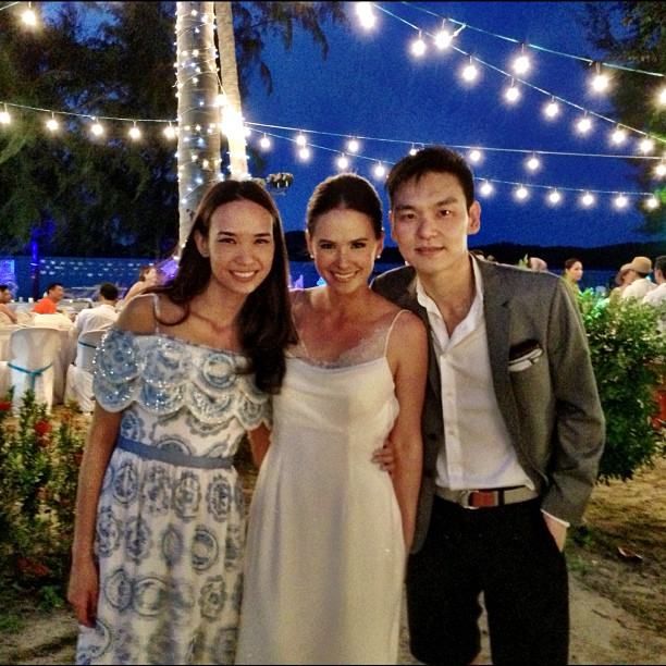 สุดชื่นมื่น! งานฉลองวิวาห์ ภูริ-แอน ที่เกาะนาคาน้อย เพื่อนพ้องคับคั่ง
