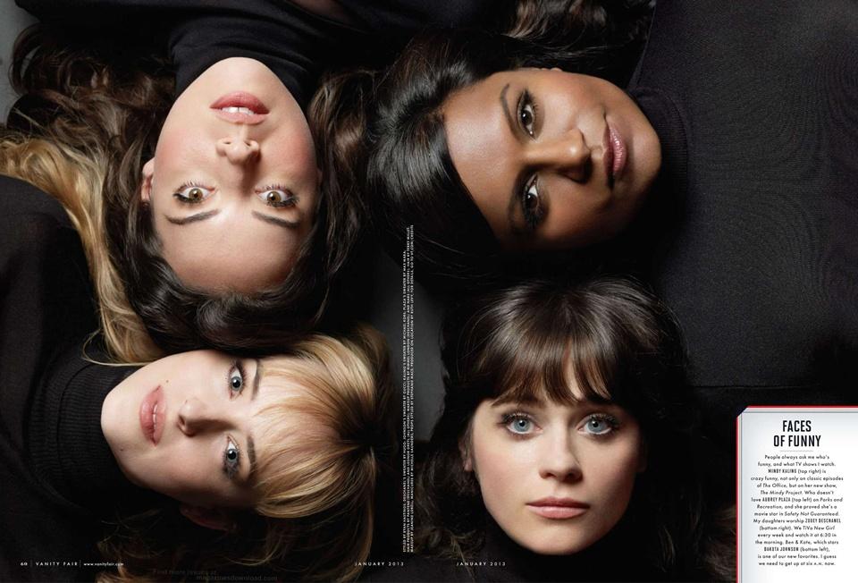 All-Star Comedy Issue! @ Vanity Fair January 2013