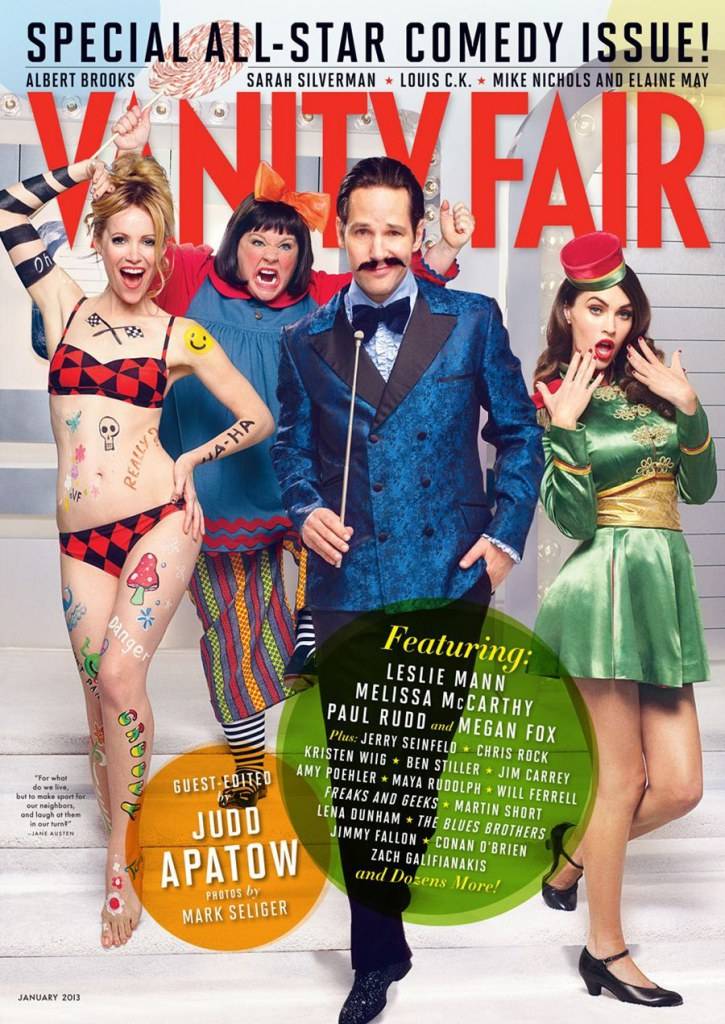 All-Star Comedy Issue! @ Vanity Fair January 2013