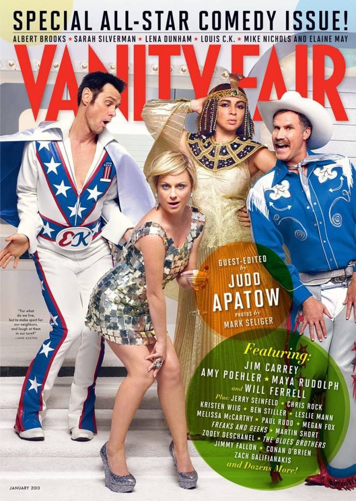 All-Star Comedy Issue! @ Vanity Fair January 2013