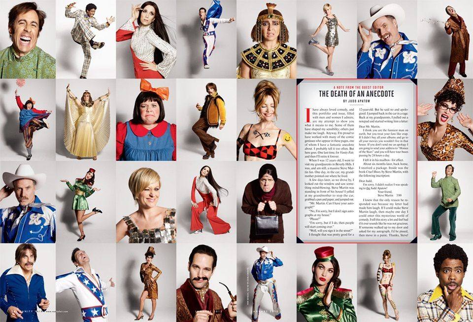 All-Star Comedy Issue! @ Vanity Fair January 2013