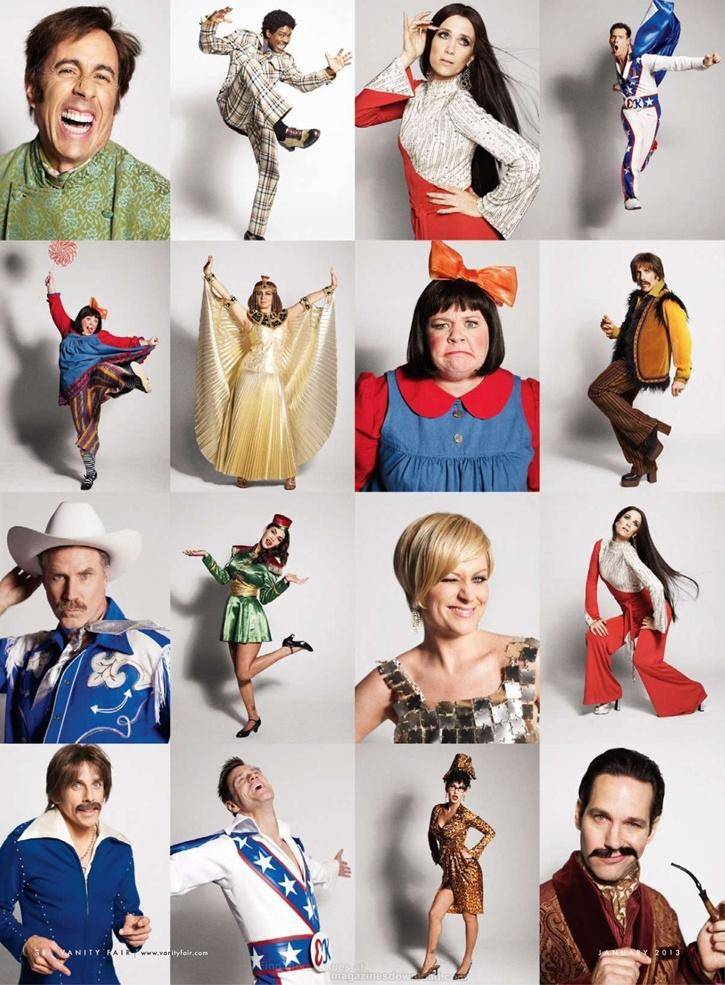 All-Star Comedy Issue! @ Vanity Fair January 2013