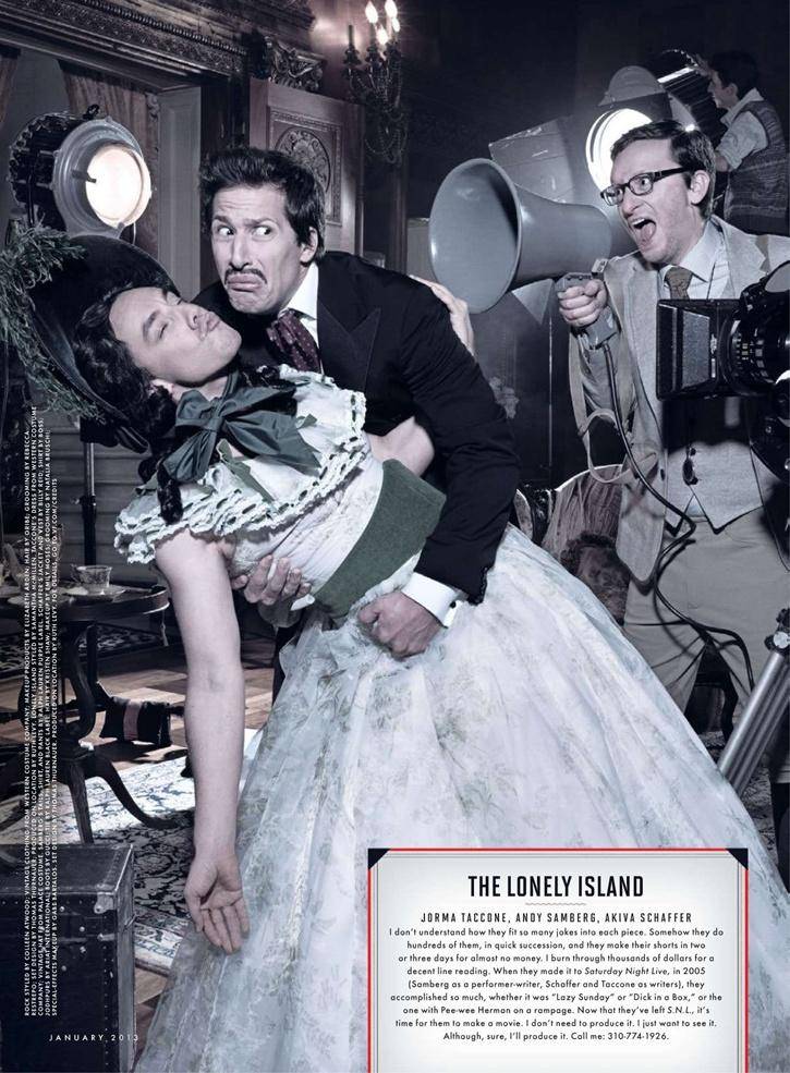 All-Star Comedy Issue! @ Vanity Fair January 2013