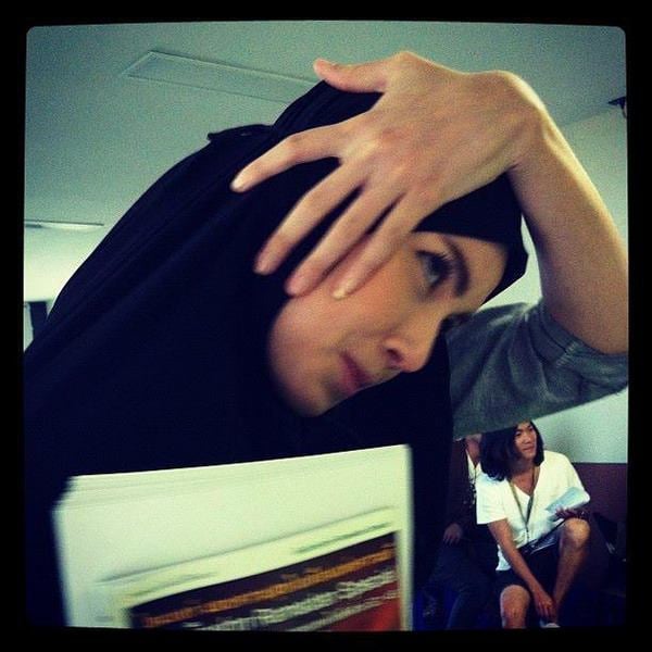 สวยคมมากๆ'ใหม่ ดาวิกา'ในมาดสาว'มุสลิม'