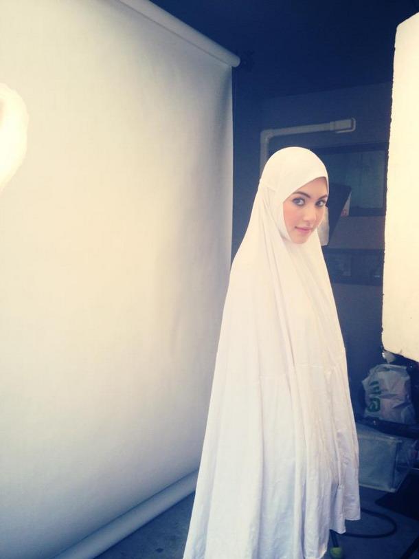 สวยคมมากๆ'ใหม่ ดาวิกา'ในมาดสาว'มุสลิม'