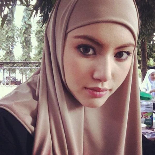 สวยคมมากๆ'ใหม่ ดาวิกา'ในมาดสาว'มุสลิม'