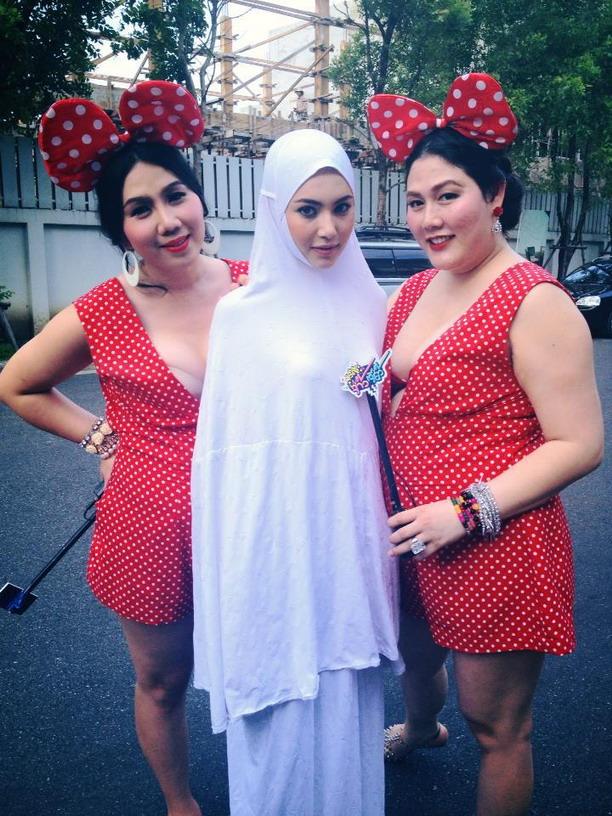 สวยคมมากๆ'ใหม่ ดาวิกา'ในมาดสาว'มุสลิม'