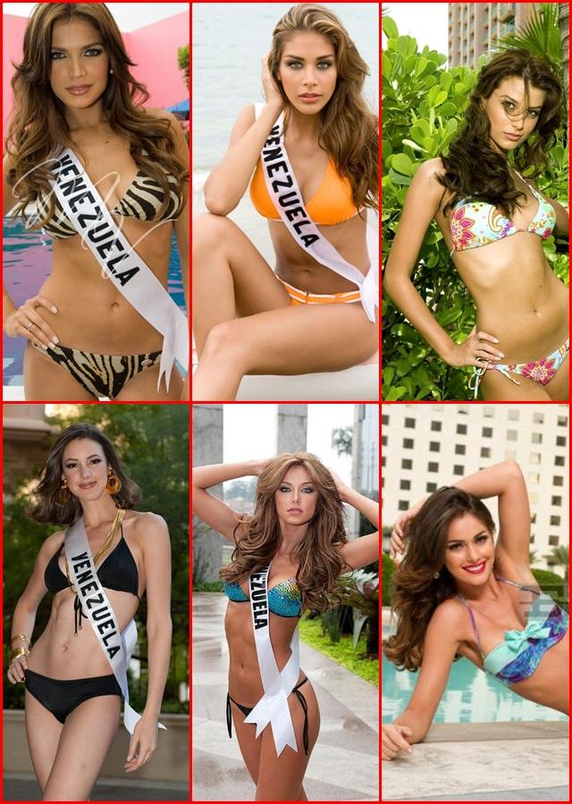 Miss Venezuela ในรอบ 6 ปี 2007 - 2012