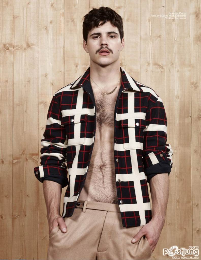 พ่อหนวดงาม