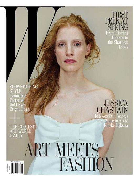Jessica Chastain @ W Magazine January 2013