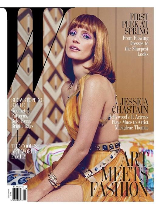 Jessica Chastain @ W Magazine January 2013