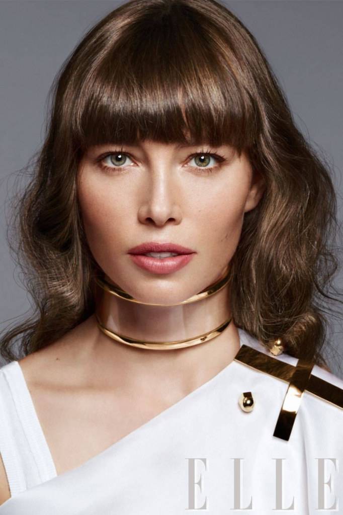 Jessica Biel @ Elle US January 2013