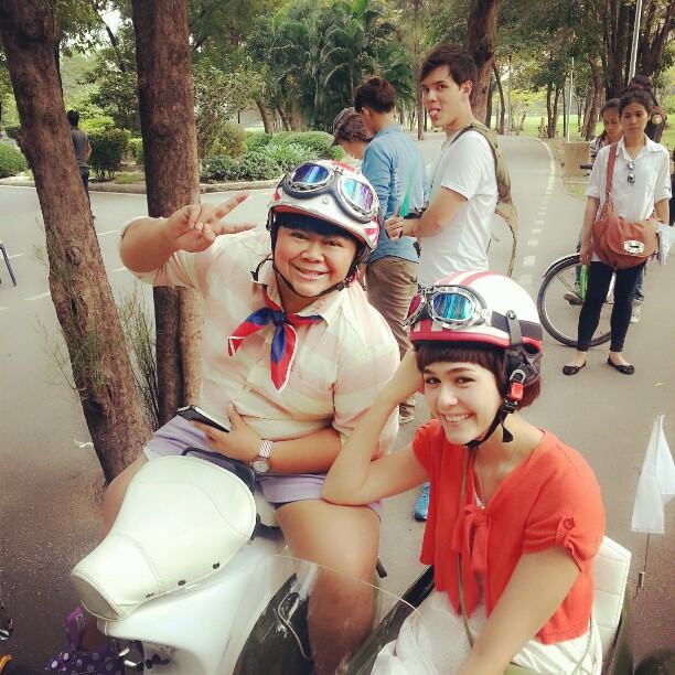 ชมพู่ อารยา น่ารักแบ๊วๆในInstagram