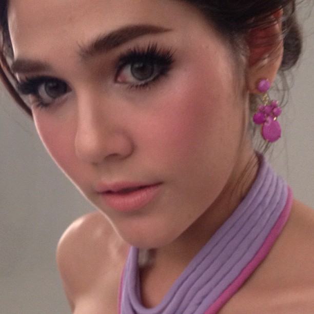 ชมพู่ อารยา น่ารักแบ๊วๆในInstagram