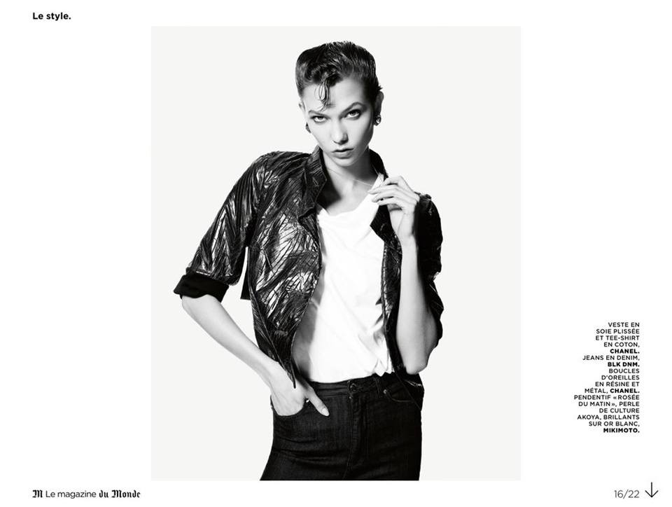 Karlie Kloss & Sean O'Pry @ M Le Monde December 2012