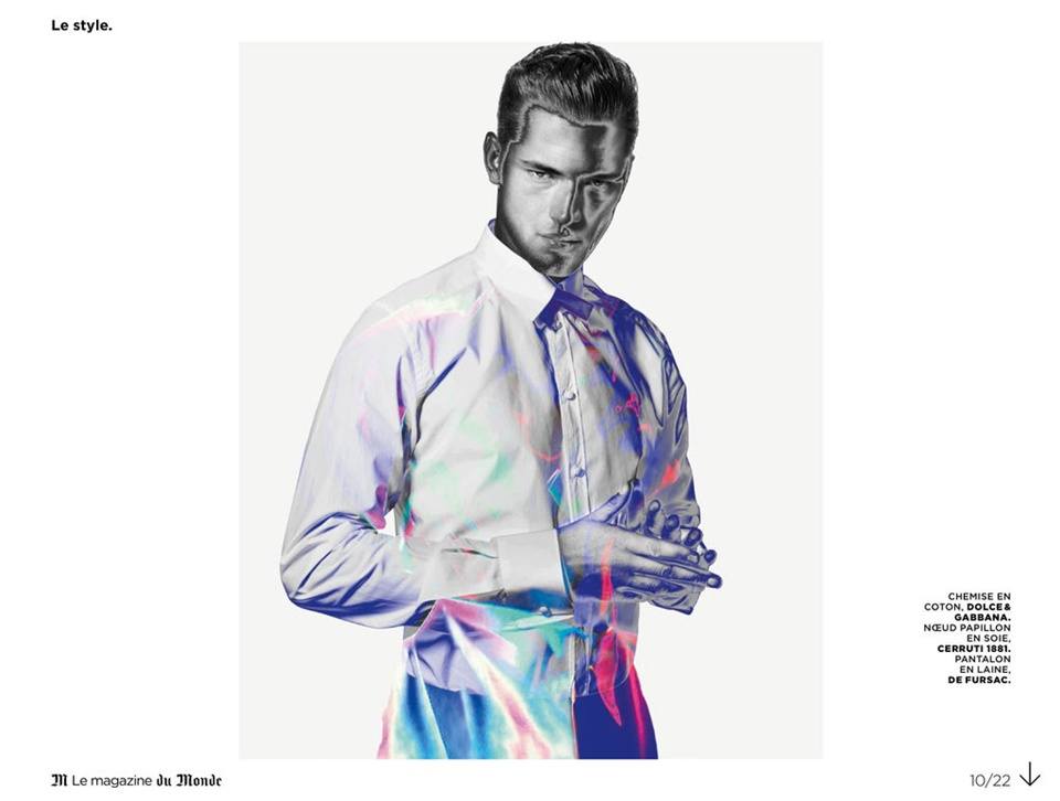 Karlie Kloss & Sean O'Pry @ M Le Monde December 2012