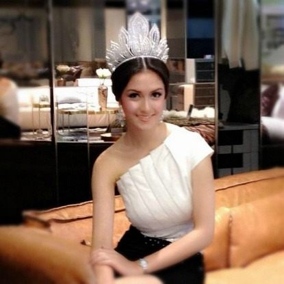 Rida Nutpimon Farida Waller  Miss Universe Thailand 2012