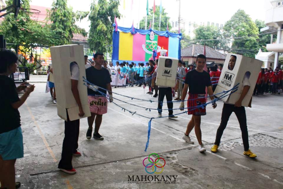 ขบวนพาเลช [วาสุกรี สีฟ้า] ยกเวทีมวยมาเดิน [ชนะได้ที่ 2]