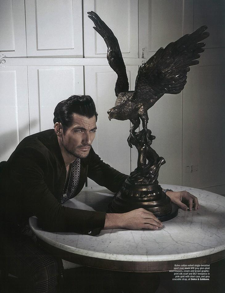 David Gandy @ The Rake Magazine F/W 12