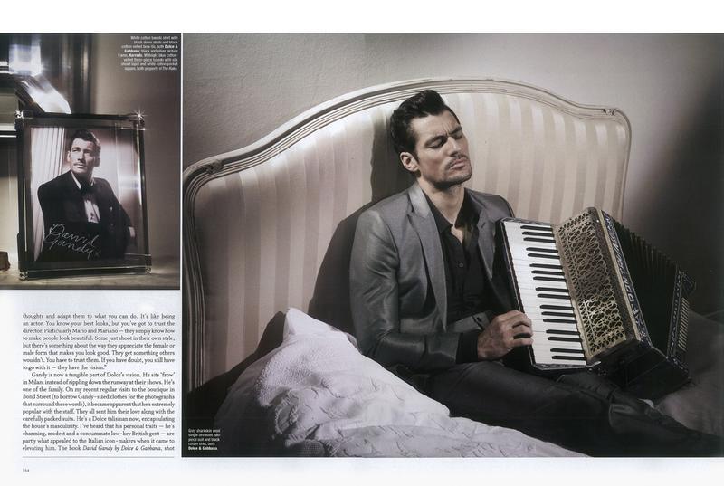 David Gandy @ The Rake Magazine F/W 12