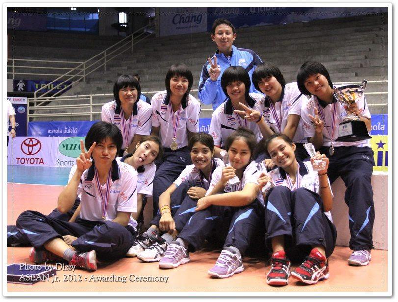 ทิพย์ นักตบสาวเยาวชนทีมชาติไทย