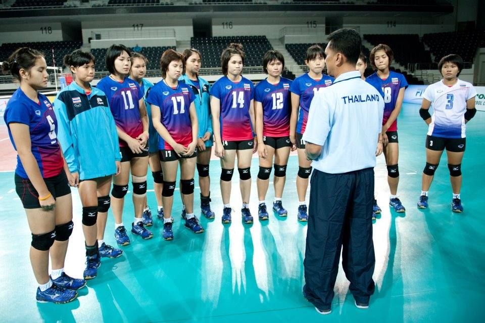 ทิพย์ นักตบสาวเยาวชนทีมชาติไทย