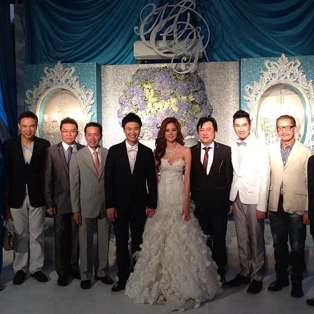 ชื่นมื่น! งานแต่ง มิ้ม อัมราภัสร์ กับทายาท รอยัล คลิฟ