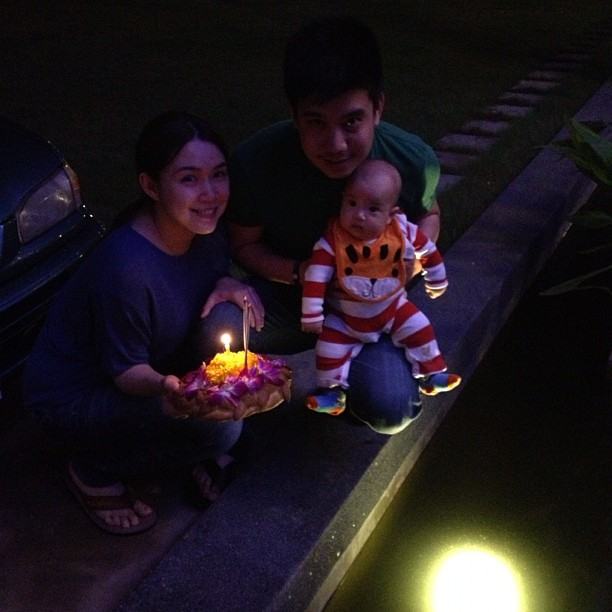 น้องแพทริก ลูกชายนิหน่า-แบงค์ น่ารัก น่าชัง