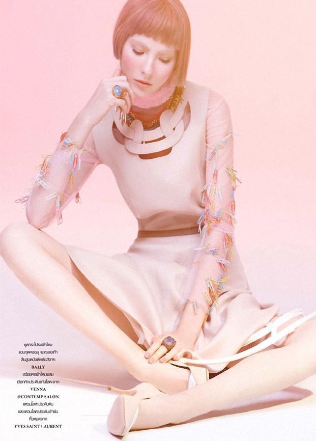 Polina @ L'Officiel Thailand vol.1 no.10 December 2012