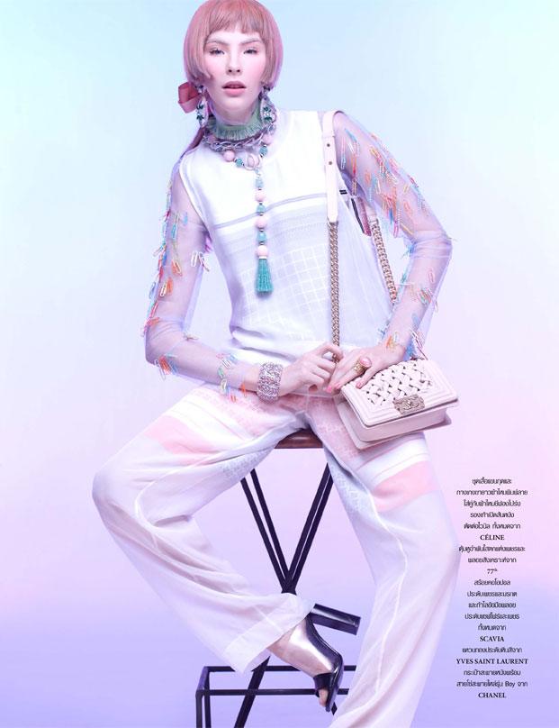 Polina @ L'Officiel Thailand vol.1 no.10 December 2012