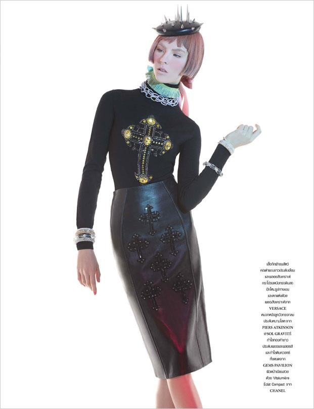 Polina @ L'Officiel Thailand vol.1 no.10 December 2012