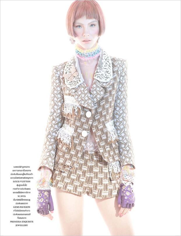 Polina @ L'Officiel Thailand vol.1 no.10 December 2012