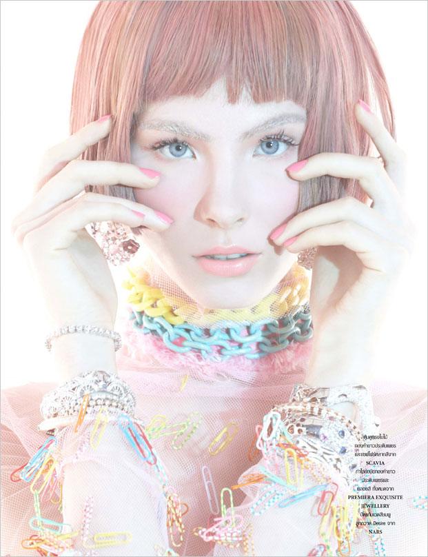 Polina @ L'Officiel Thailand vol.1 no.10 December 2012