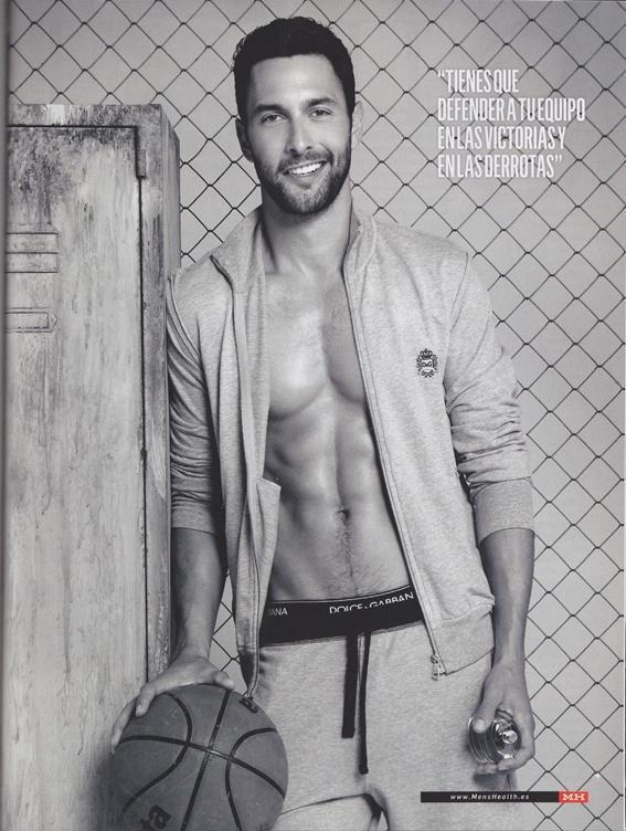 Noah Mills @ Men's Health Spain December 2012