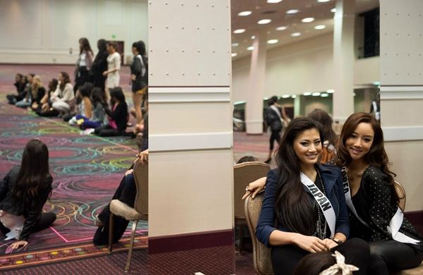 MU 2012 - ซ้อมเดิน