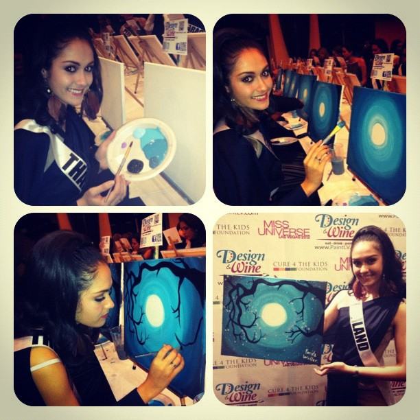 ริด้า In Las Vegas 11-12-12 Miss Universe Update