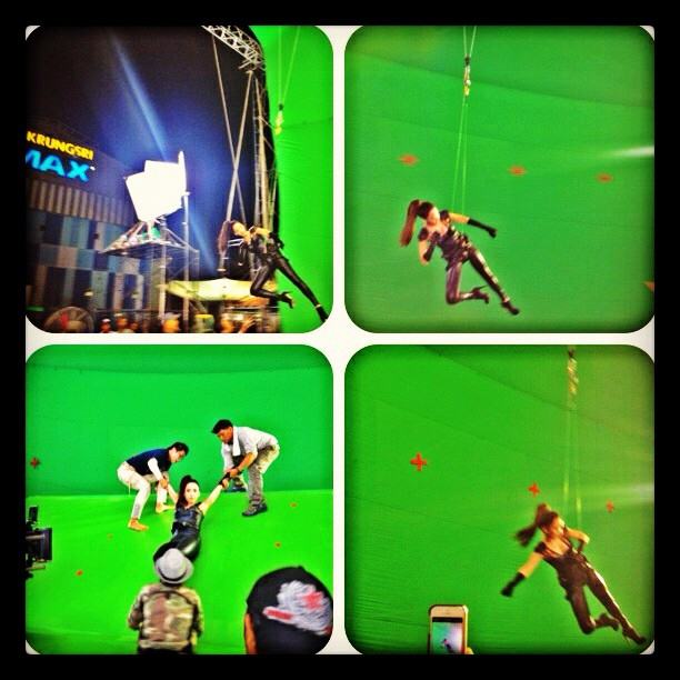 อั้ม พัชราภา ถ่ายทำโฆษณาตัวใหม่ล่าสุด!