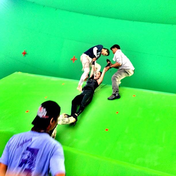 อั้ม พัชราภา ถ่ายทำโฆษณาตัวใหม่ล่าสุด!