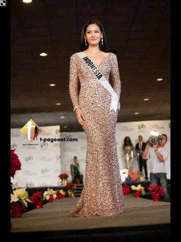 Miss Universe Indonesia 2012 - Maria Selena