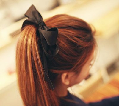 แฟชั่น ผมสวยด้วย โบว์ เก๋ ๆ เพิ่มความหวาน ให้กับตัวเอง