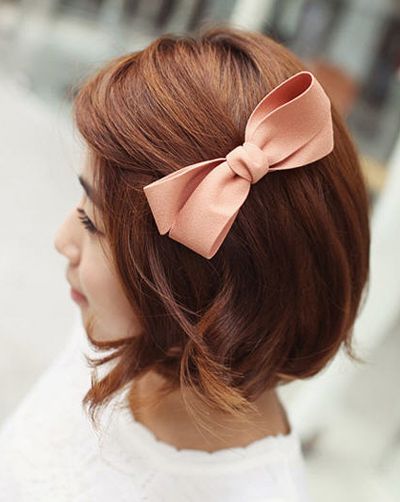 แฟชั่น ผมสวยด้วย โบว์ เก๋ ๆ เพิ่มความหวาน ให้กับตัวเอง