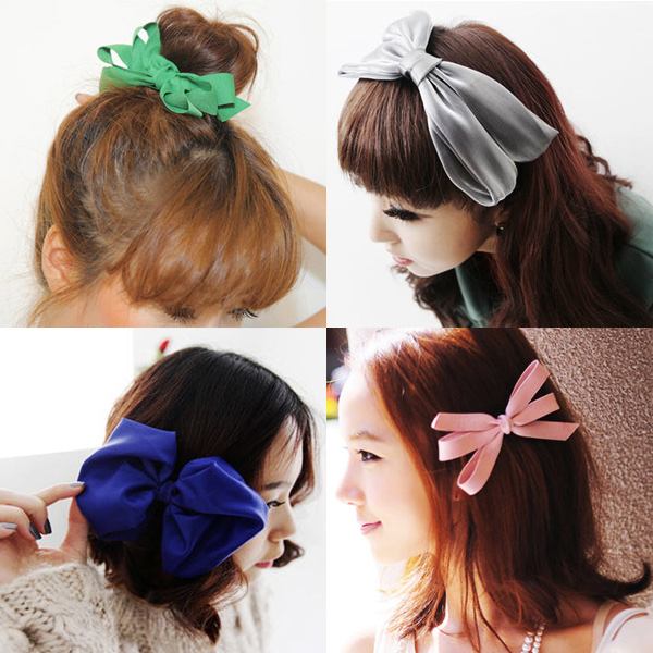 แฟชั่น ผมสวยด้วย โบว์ เก๋ ๆ เพิ่มความหวาน ให้กับตัวเอง