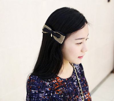 แฟชั่น ผมสวยด้วย โบว์ เก๋ ๆ เพิ่มความหวาน ให้กับตัวเอง