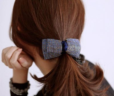 แฟชั่น ผมสวยด้วย โบว์ เก๋ ๆ เพิ่มความหวาน ให้กับตัวเอง