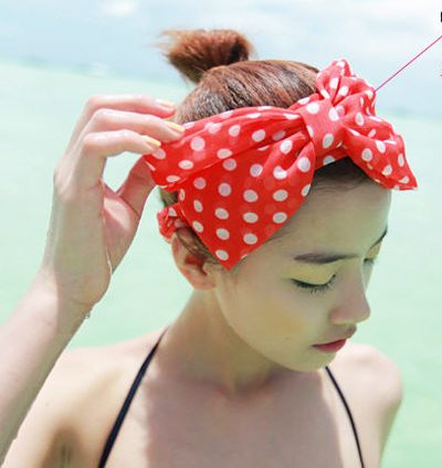 แฟชั่น ผมสวยด้วย โบว์ เก๋ ๆ เพิ่มความหวาน ให้กับตัวเอง