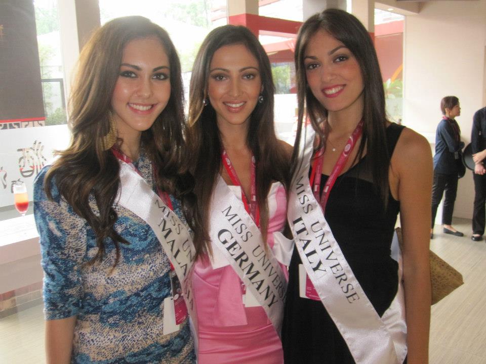 Miss Malaysia 2012 คู่แข่งที่น่ากลัวของสาวเอเชีย