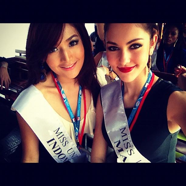 Miss Malaysia 2012 คู่แข่งที่น่ากลัวของสาวเอเชีย