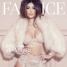 Kim Kardashian @ Factice France issue 16 January 2013