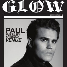 Paul Wesley @ GLOW vol.1 no.10 December 2012